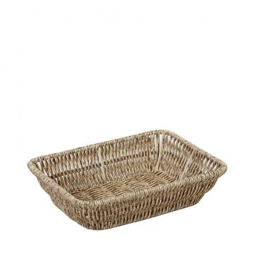 ΨΩΜΙΕΡΑ SYNTH. RATTAN ΟΡΘ. S ΜΠΕΖ 21Χ14Χ5ΕΚ (smA)