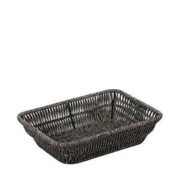 ΨΩΜΙΕΡΑ SYNTH. RATTAN ΟΡΘ. S ΓΚΡΙ 21Χ14Χ5ΕΚ (smA)