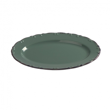 DIS. LIANA ΠΙΑΤΕΛΑ ΟΒΑΛ ΠΡΑΣΙΝΗ ΜΕ ΚΑΦΕ RIM 30ΕΚ (smA)