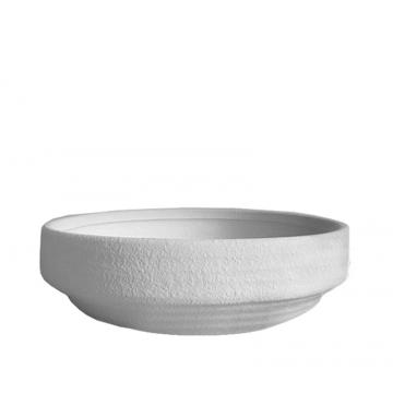 Κεραμικό μπώλ "minimal" ματ λευκό,Δ.28,5cm