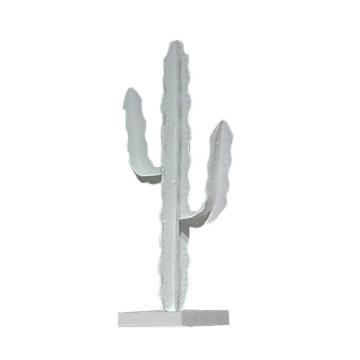 Διακοσμητικός κάκτος, εκρού χρ.,12x47.5cm