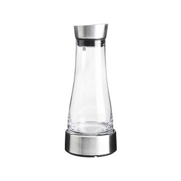 ΚΑΡΑΦΑ ΨΥΧΟΜΕΝΗ ΓΥΑΛΙΝΗ 1000ML ΜΕ ΑΝΟΞ. ΠΩΜΑ/ΒΑΣΗ ΚΑΙ ΠΑΓΟΚΥΣΤΗ  13X13X30EK.