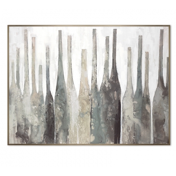 Μοντέρνος πινακας "Bottles",100x70cm