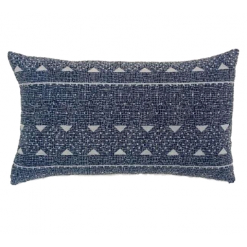 Μαξιλαρι cotton εθνικ σχ.,μπλε,60x40cm