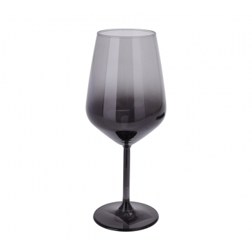 Ποτήρι κρασιού 7x15cm/490ml,ντεγκραντέ μαύρο χρ.