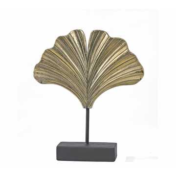 Διακοσμητικό χρυσό φύλλο Gingko  σε βάση 30x35.5cm