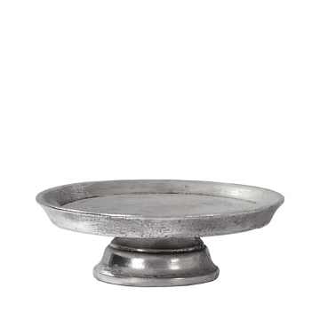 Cake stand αντ.ασημί, 35x11.5cm