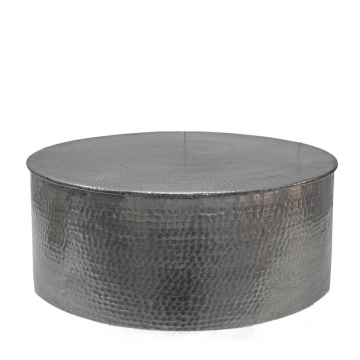 Σφυρήλατο Coffee table αλουμίνο μολυβί,90x37cm