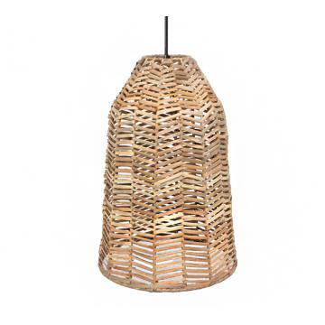 Φωτιστικό οροφής από Rattan σχ.ψαροκόκκαλο,δ.28x48cm
