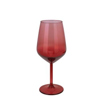 Ποτήρι κρασιού 7x15cm/490ml,ντεγκραντέ κόκκινο χρ.