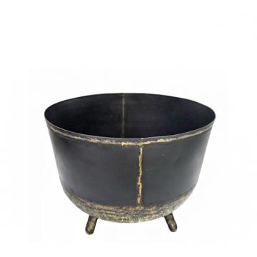 Μεταλλική Vintage φρουτιέρα, με 3 πόδια 31x25cm