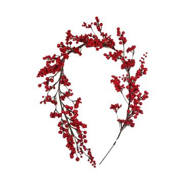 Γιρλάντα με κόκκινα  berries,152cm