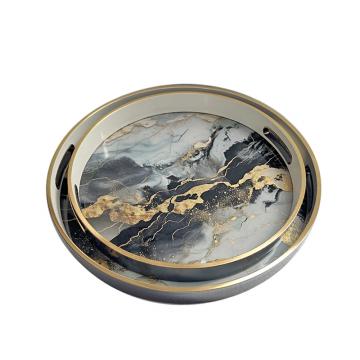 Σ/2 Στρογγυλοί δίσκοι "Marble" 34.5/40cm