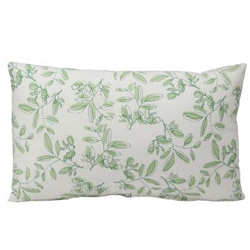 Μαξιλάρι cotton σχ.φλοραλ πράσινο 50x30cm
