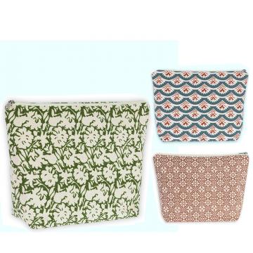 Νεσεσέρ cotton σε 3 vintage σχέδια.,28x7x20cm