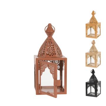 Μεταλλικό φαναρι Moroccan σε 3χρ.17cm