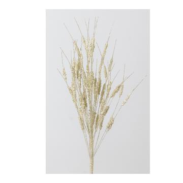 Cattail spray iVORY,43cm