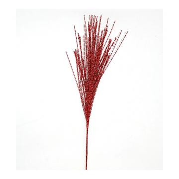 Deco Grass metallic Red,61cm 