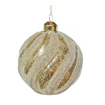 Glass Ball Beaded Champaign,D.10cm