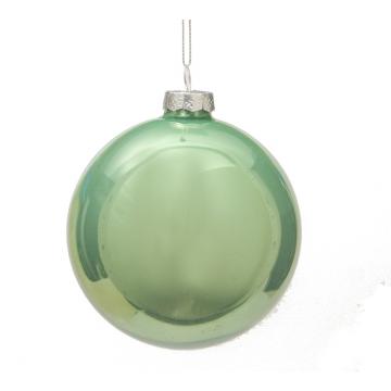 Glass Ball Pearl Green,D.8cm