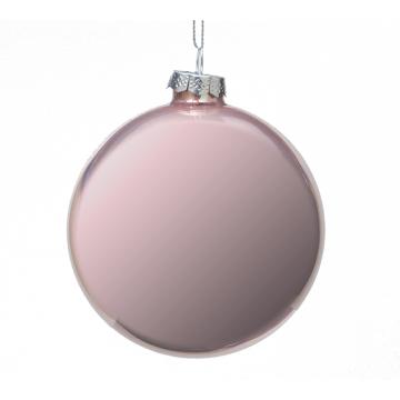 Glass Ball Pearl Pink,D.:10cm