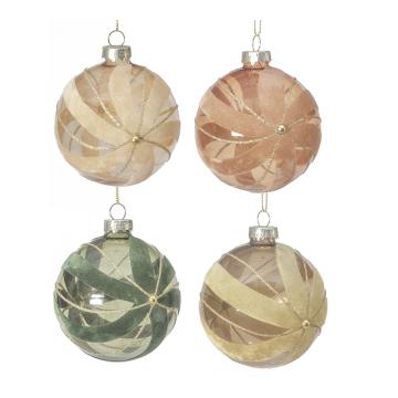 Γυάλινη μπάλλα "Forest Collection",4 χρ. 8cm