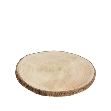 Ξύλινη βάση από κορμό δένδρου διαμ.25cm