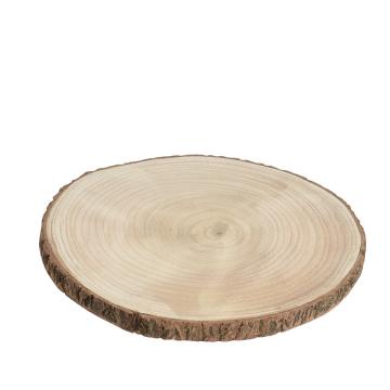 Ξύλινη βάση από κορμό δένδρου διαμ.30cm