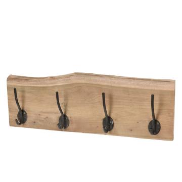 Κρεμάστρα 4 θέσεις, ξύλο teak 50cm