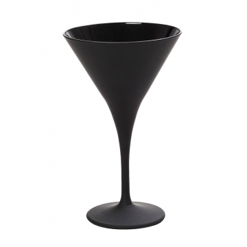 DIS. MAYA BLACK ΠΟΤΗΡΙ MARTINI ''ΚΩΝΙΚΟ'' ΜΑΥΡΟ MAT 250CC 10,5Χ17,5ΕΚ