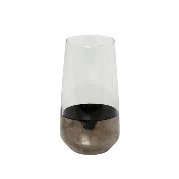 DIS. ALLEGRA PLATINE ΠΟΤΗΡΙ LONG DRINK ΔΙΑΦ.-ΠΛΑΤΙΝΑ 470CC 6,5Χ15ΕΚ
