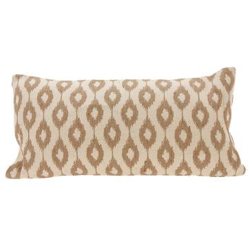 Μαξιλαρι γιούτα/cotton 60x30cm με φερμουάρ