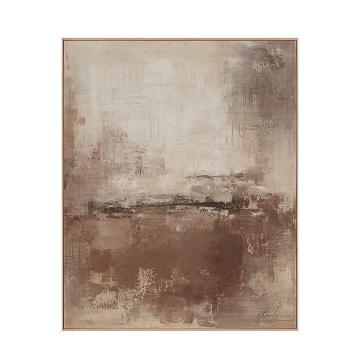 Αφηρημένο Hand paint με κορνίζα 3,8cm,80x100cm