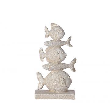 Διακοσμητικό stand με ψάρια 26cm
