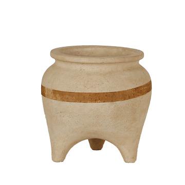 Κασπό terracotta σε Mινωικό σχ.27,cm 28x28x27.5 