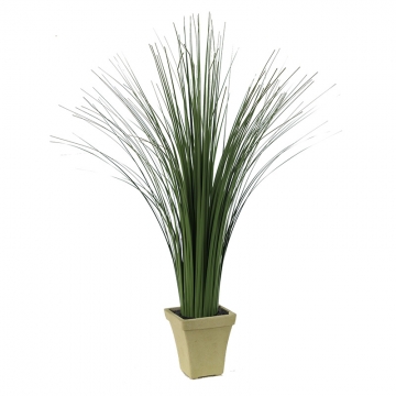 Artekko Grass Τεχνητό Φυτό/Γρασίδι σε Γλάστρα Πολυεστέρας Πράσινο (10.2x10.2x61)cm