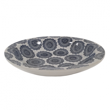 Πιατέλα blue porc.dot 40εκ.