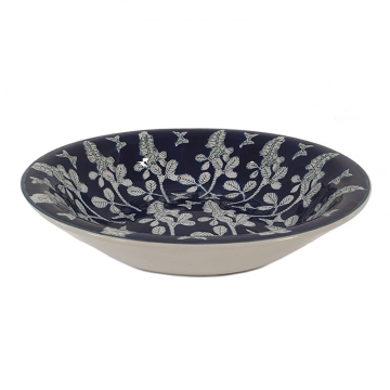 Πιατέλα blue porc.flower 36X7,5εκ.