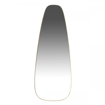 Artekko Mirror Χρυσός Καθρέπτης Τοίχου (50.5x.5x129.5)cm