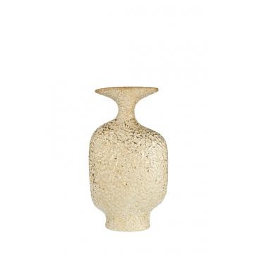 ΚΕΡΑΜΙΚΟ ΒΑΖΟ ΣΑΓΡΕ ΜΠΡΟΝΖΕ  17X8,5X30CM