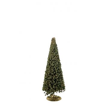 ΧΡΙΣΤΟΥΓΕΝΝΙΑΤΙΚΟ ΔΕΝΤΡΟ ΜΕ ΓΚΙ ΠΡΑΣΙΝΟ ΧΡΥΣΟ 40ΕΚ