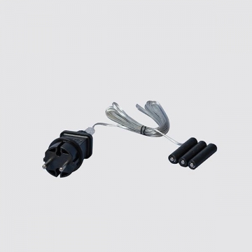 ΜΕΤΑΣΧΗΜΑΤΙΣΤΗ 4.5V ΓΙΑ ΚΟΥΤΙ ΜΠΑΤΑΡΙΑΣ 3xAA, ΔΙΑΦΑΝΟ PVC ΚΑΛΩΔΙΟ, ΠΡΟΕΚΤΑΣΗ ΠΑΡΟΧΗΣ 3m