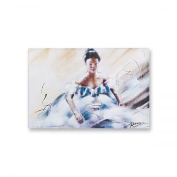 Artekko The Blue Bride Διακοσμητικός Πίνακας Καμβάς (60x90)cm