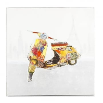 Πίνακας καμβάς με vespa 60Χ3Χ60