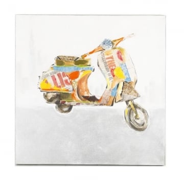 Πίνακας καμβάς με vespa 60Χ3Χ60 