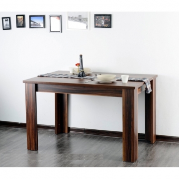 Artekko Apoks Καφέ MDF Τραπέζι Φαγητού (140x80x75)cm