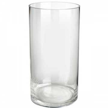 Artekko Glassy Γυάλινο Διάφανο Βάζο (11.7x11.7x29)cm