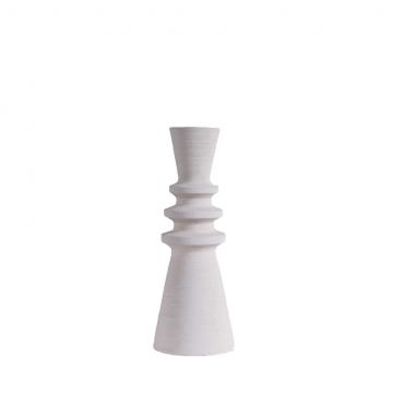 ΒΑΖΟ ΚΕΡΑΜΙΚΟ ΛΕΥΚΟ 11,5X11,5X28,5ΕΚ.