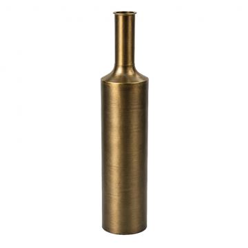 ΒΑΖΟ ΜΕΤΑΛΛΙΚΟ ΜΑΥΡΟ ΜΠΕΖ 13.7X13.7X86.5ΕΚ.