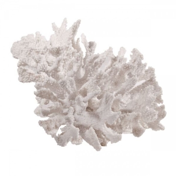 Artekko Coral Λευκό Διακοσμητικό Κοράλλι Ρητίνης (24.1x21.6x17.5)cm
